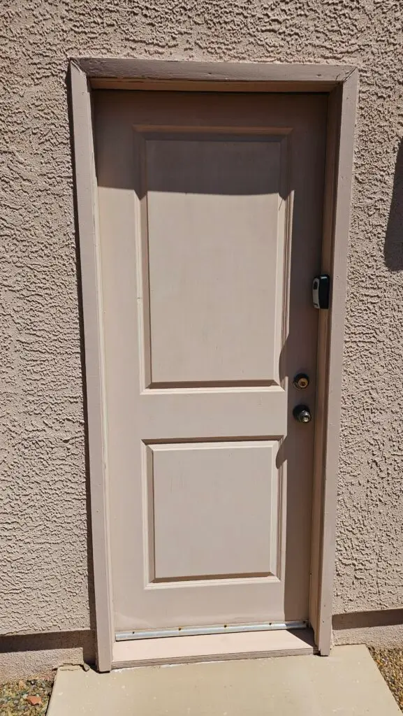 Garage Door Entry Installation in Sedona — door casing