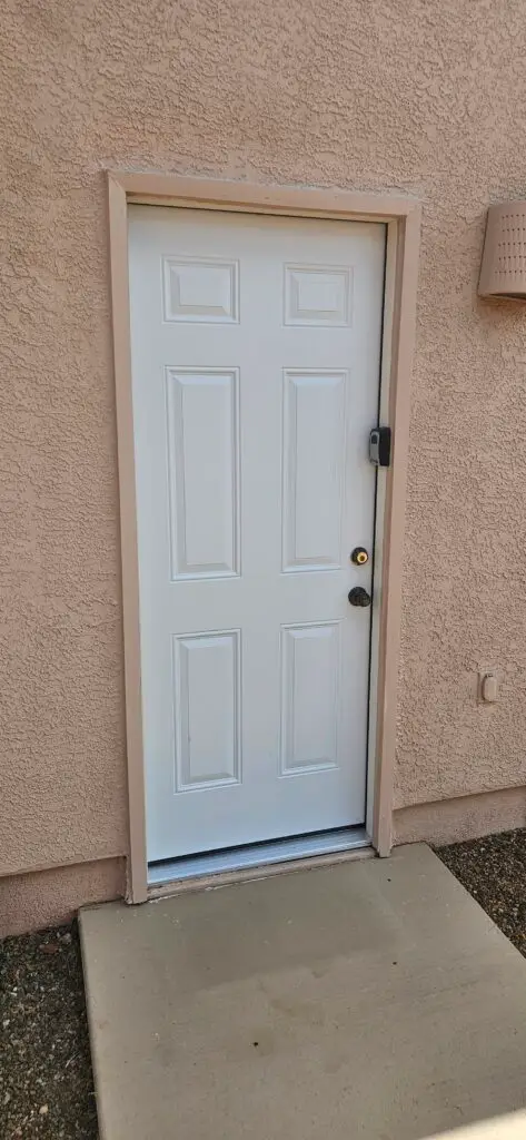 Garage Door Entry Installation in Sedona — door knob installation