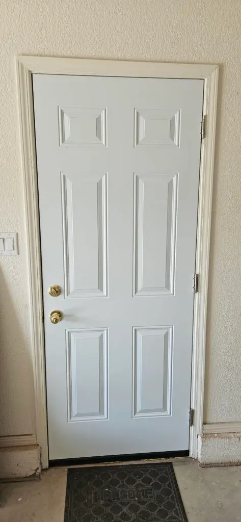 Garage Door Entry Installation in Sedona — pre hung door